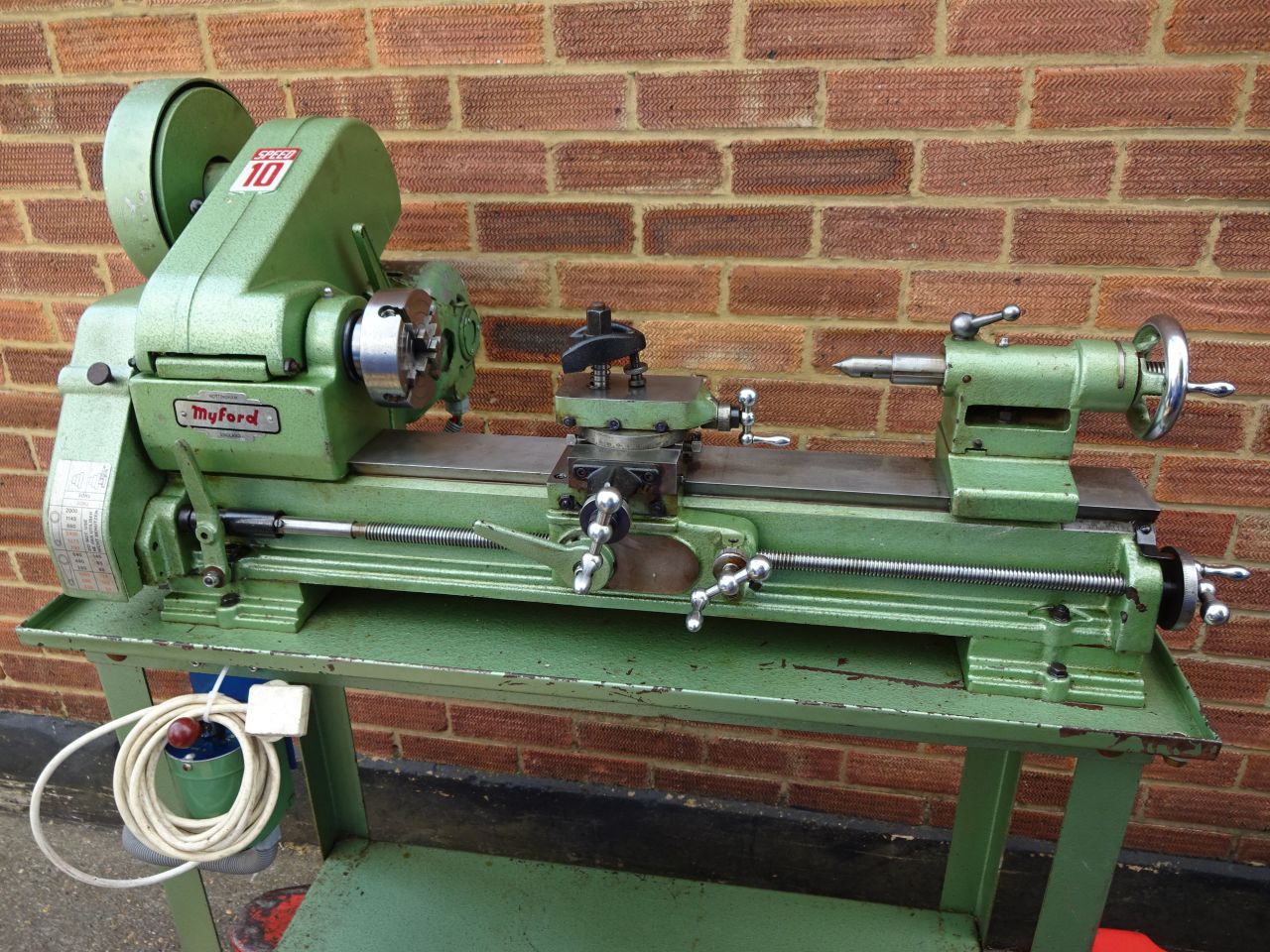 Myford lathe discount